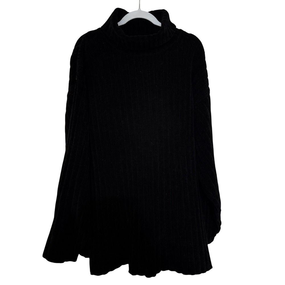 Vintage Southpole‎ Y2K Ribbed Chenille Turtleneck Sweater Soft Boy Cozy Chic XL
